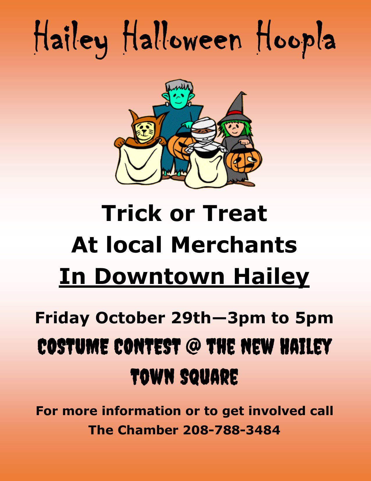 Halloween Hoopla flyer 2021 Halloween Hoopla flyer 2021